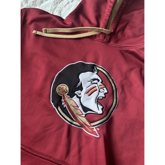 Section 101 Osceola Florida State Seminoles Men's Long Sleeve Hoodie Size: L - Picture 4 of 8